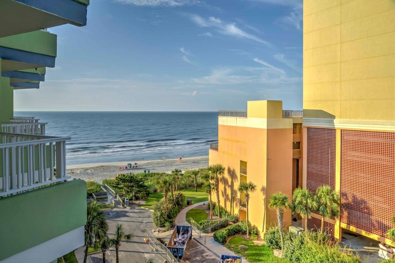 Myrtle Beach Condo Ocean View And Resort Amenities! المظهر الخارجي الصورة